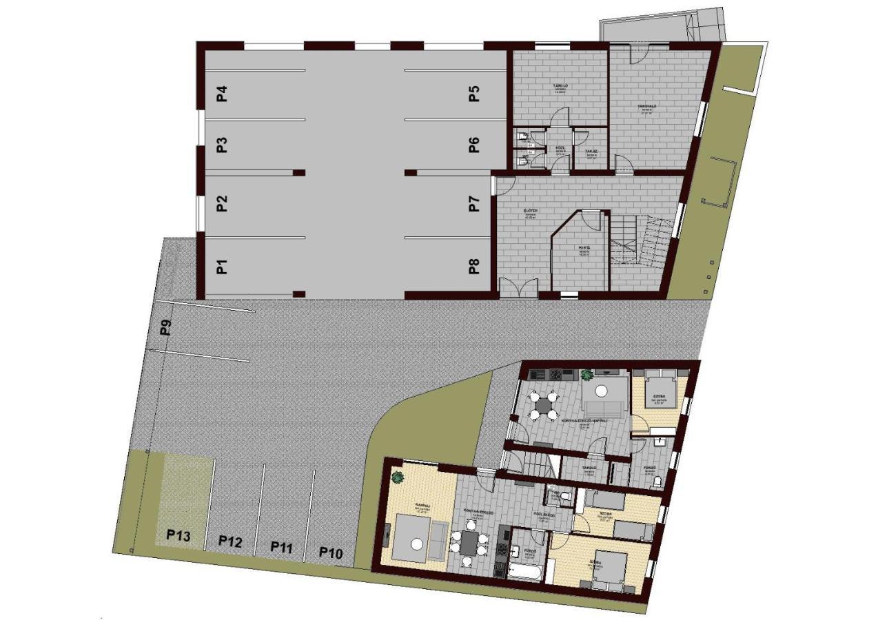 Dotis Apartman Тата Екстериор снимка